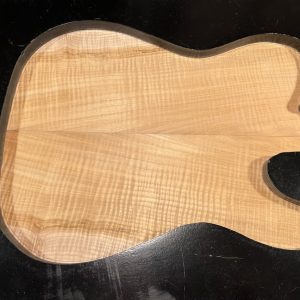 Drop Top - #4025 - 4A Grade Flame Maple Color Value Tele 23.875"x19.5"x.28"