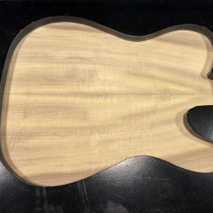 Drop Top - #6094 - Flame Myrtle Tele 19.37”x17”x.27”