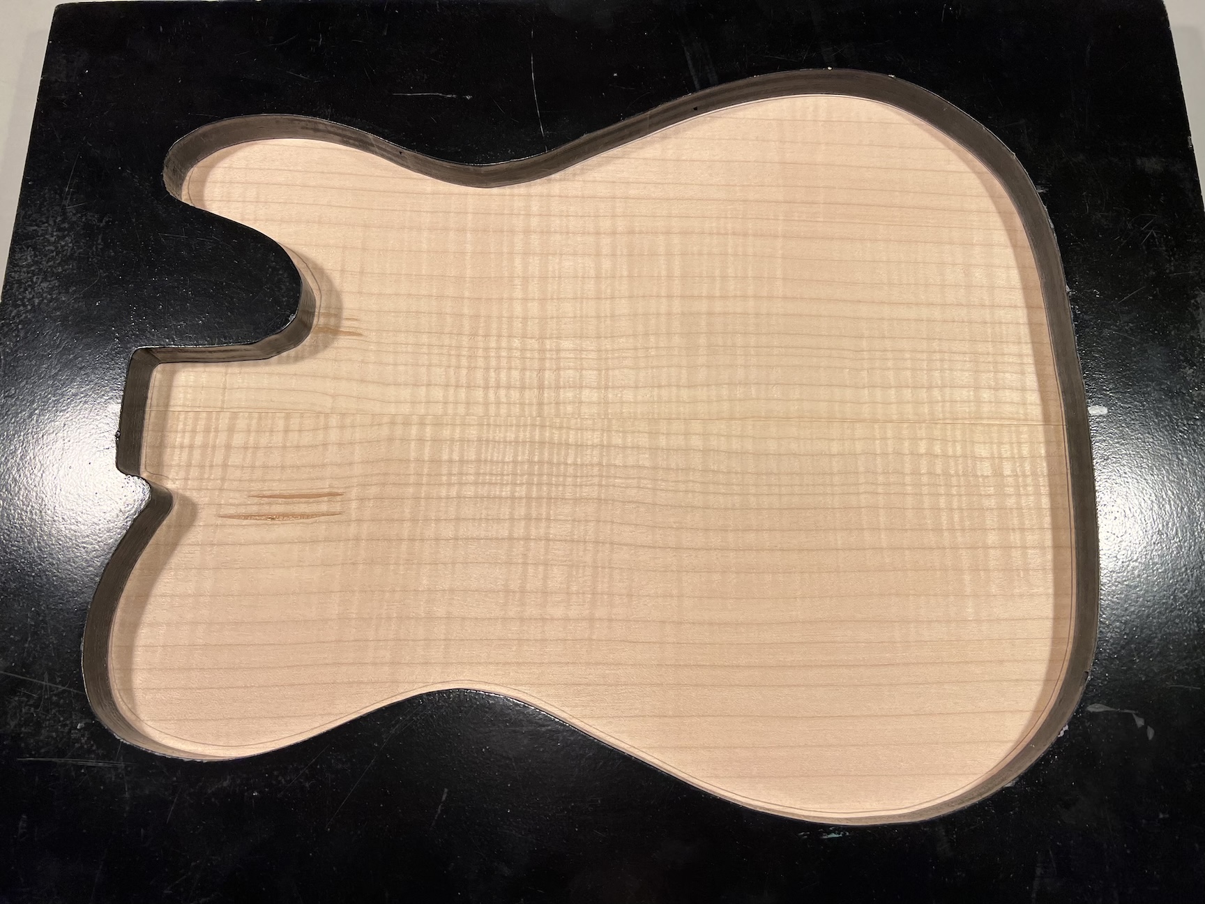 Drop Top - #6589 - 3A Grade Big Leaf Flame Maple Value 17.75"x13.87"x.25"