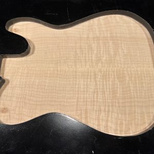 Drop Top - #6593 - 4A Grade Big Leaf Flame Maple Value Tele 19.12"x17.25"x.24"
