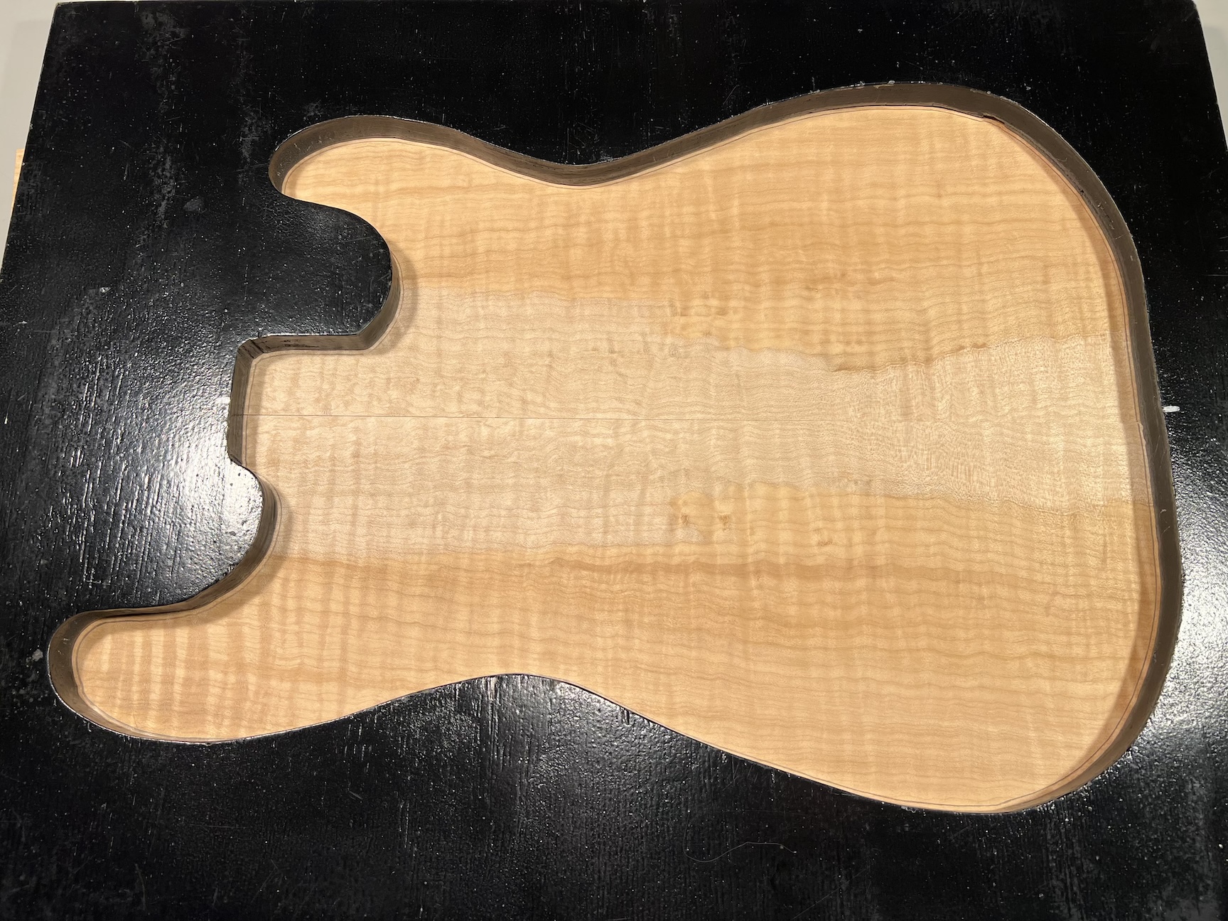 Drop Top - #6810 - 4A Grade Big Leaf Flame Maple Color 20.87"x16"x.31"