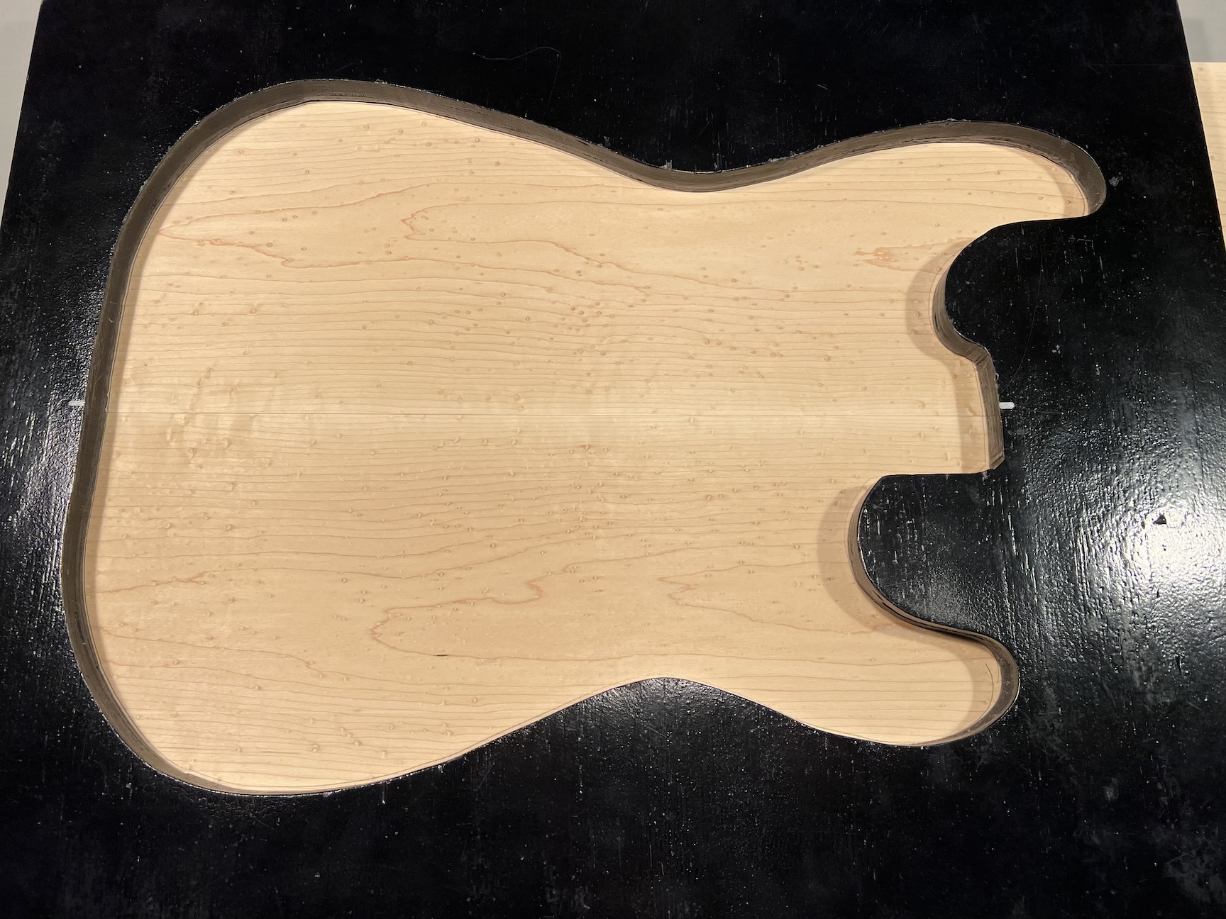 Drop Top - #6450 - 3A Grade Birdseye Maple 23.75"x14.87"x.31"