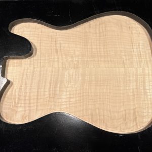 Drop Top - #6865 - 4A Grade Big Leaf Flame Maple Tele 17.5"x14.5"x.30"