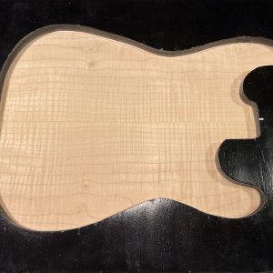 Drop Top - #6595 - 4A Grade Big Leaf Flame Maple Value Thick 21.87"x17.62"x.5"