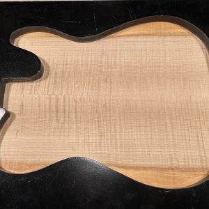 Drop Top - #6587 - 4A Grade Big Leaf Flame Maple Color Tele 18.12"x15.25"x.33"