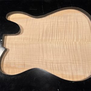 Drop Top - #6590 - 4A Grade Big Leaf Flame Maple Color Tele 17.75"x15.87"x.32"