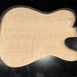 Drop Top - #6592 - 4A Grade Big Leaf Flame Maple Value Tele 19.12"x16.37"x.25"