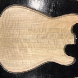 Drop Top - #6958 - 4A Grade Red Leaf Flame Ambrosia Maple 19.62"x19.5"x.25"