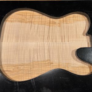 Drop Top - #7017 - 4A Grade Big Leaf Flame Maple Color Tele 18"x19.37"x.25"