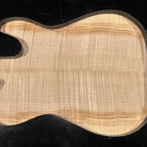 Drop Top - #7013 - 4A Grade Big Leaf Flame Maple Color Tele 18.12"x15.25"x.25"