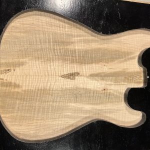 Drop Top - #6953 - 4A Grade Red Leaf Flame Ambrosia Maple Value 20.37"x18.62"x.25"