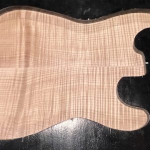 Drop Top-#14939-Big Leaf Flame Maple-3A Grade-Thick Set-25"x16.75"-15.25"x.484"