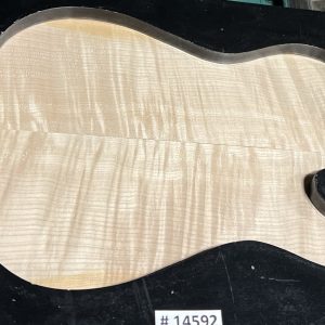 Drop Top-#14592-Big Leaf Flame Maple-3A Grade-Color-17.75"x13.75"-14.50"x.28"