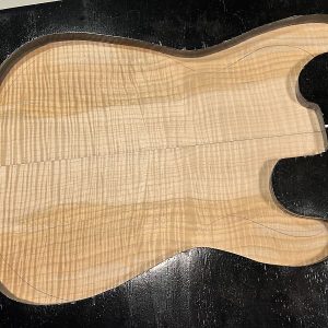 Drop Top - #8782 - 4A Grade Big Leaf Flame Maple Color 22.62”x17.87”x.29”