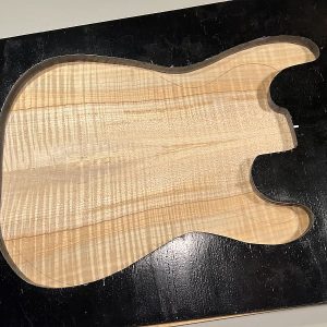 Drop Top - #8768 - 3A Grade Big Leaf Flame Maple Spalted 23.62”x18”x.29”