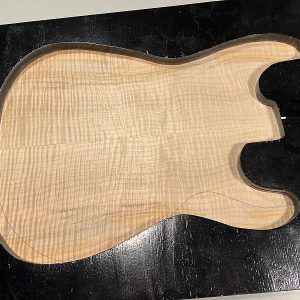 Drop Top - #8758 - 4A Grade Big Leaf Flame Maple Color 21.75”x16.25”x.29”