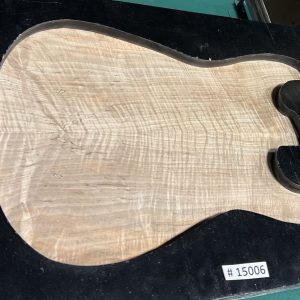 Drop Top-#15006–3A Grade Red Leaf Colored Tiger Maple 21.50”x16.50”x.290”