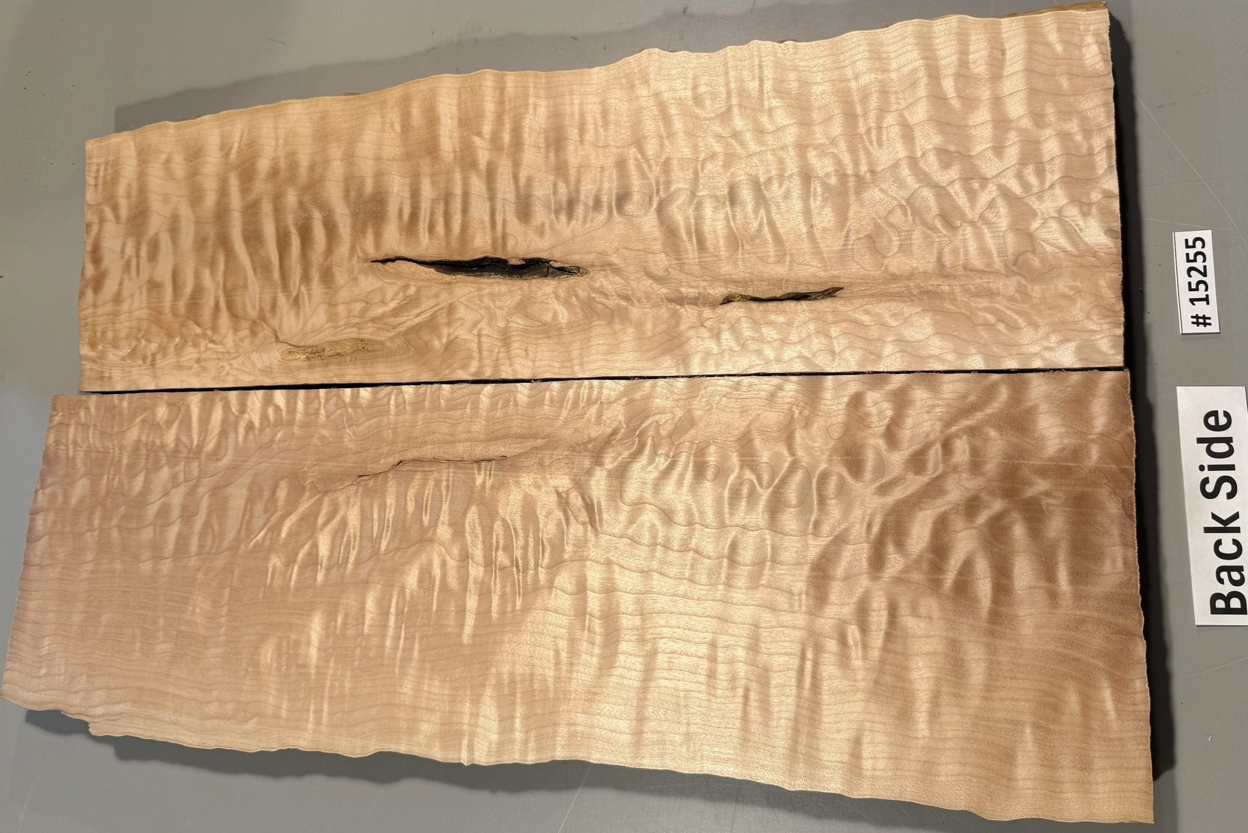 Book Match Sets-#15255-4A Grade-Quilted Maple-Book Match Set-24"x14"-13"x1.34" - Image 6