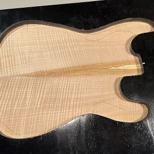 Drop Top - #8798 - 4A Grade Big Leaf Flame Maple Spalted 22.37”x14”x.26”