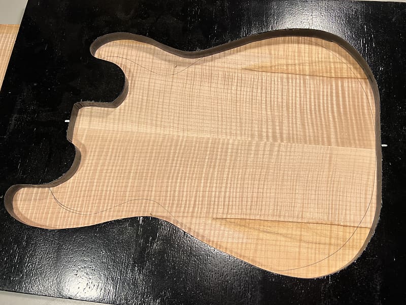 Drop Top - #8794 - 4A Grade Big Leaf Flame Maple Color 23.12”x15”x.26”
