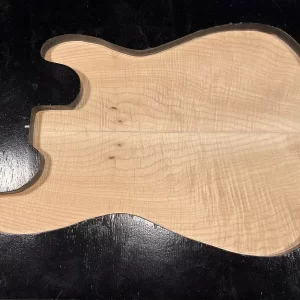 Drop Top - #7358 - 4A Grade Big Leaf Flame Maple Defect 22.62"x16.25"x.29"