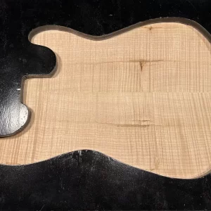 Drop Top - #7341 - 5A Grade Big Leaf Flame Maple Defect 23.25"x16.25"x.26"