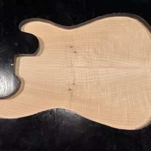 Drop Top - #7359 - 4A Grade Big Leaf Flame Maple Defect 22.62"x16.5"x.29"
