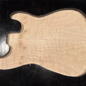 Drop Top - #7371 - 4A Grade Big Leaf Flame Maple Defect 20.25"x16"x.31"