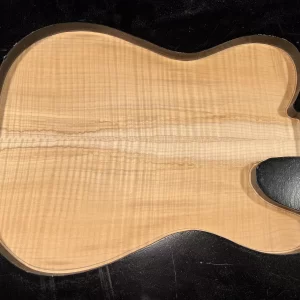 Drop Top - #7415 - 4A Grade Big Leaf Flame Maple Color Tele 25.12"x16.25"x.27"