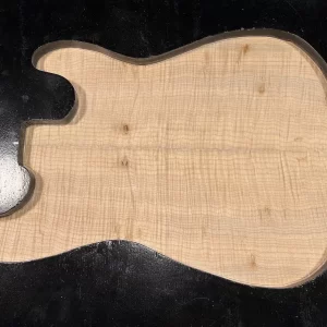 Drop Top - #7422 - 5A Grade Big Leaf Flame Maple Defect 24"x16.37"x.27"