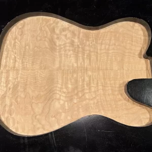 Drop Top - #7437 - 3A Grade Big Leaf Quilted Maple Tele 22.5"x13.37"x.25"