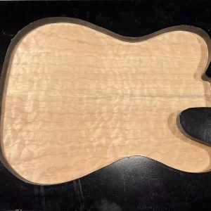 Drop Top - #7449 - 3A Grade Big Leaf Quilted Maple Color Tele 23.87"x16.25"x.29"
