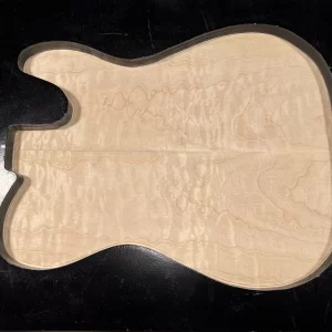 Drop Top - #7457 - 2A Grade Big Leaf Quilted Maple Tele 24.62"x16.87"x.28"