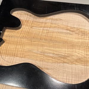 Drop Top - #8789 - 4A Grade Big Leaf Flame Maple Color Tele 23.75”x17.87”x.25”