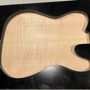 Drop Top - #8724 - 4A Grade Big Leaf Flame Maple Value Tele 17.37"x14.12"x.29"