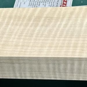 Neck Blank-#15752-Red Leaf Maple-Stained-30.50"x4"x2.01"