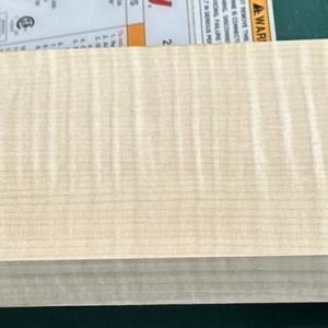 Neck Blank-#15755-Red Leaf Maple-Stained-30"x4"x1.35"