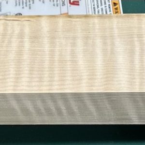 Neck Blank-#15761-Red Leaf Maple-Stained-36"x3.75"x1.77"