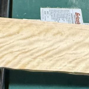 Neck Blank-#15714-Flame Birch-37.50"x4.75"-4"x1.40"