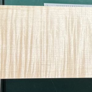 Neck Blank-#15819-4A Grade-Red Leaf Flame Maple-QTR Sawn-Colored-28"x4.50"-3.50"x1.99"