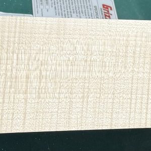 Neck Blank-#15946-3A Grade-Red Leaf Flame Maple-QTR Sawn-31.50"x4"-4.25"x1.74"