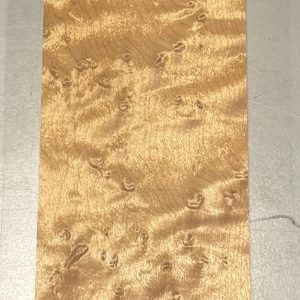 Fingerboard-#16198-5A/Master Grade-Roasted Birdseye Maple-21"x3"x.38"