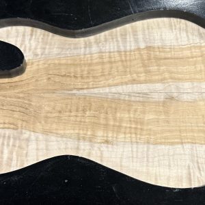 Drop Top-#16893-3A Grade-Big Leaf Flame Maple-Color-17.25"x14.75"-13.50"x.298"