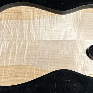 Drop Top-#16895-3A Grade-Big Leaf Flame Maple-Color-17.50"x15"-13.50"x.297"