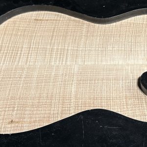 Drop Top-#16928-5A Grade-Big Leaf Flame Maple-Defect-21.50"-21.25"x15.50"-12.50"x.271"