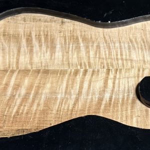 Drop Top-#16933-4A Grade-Big Leaf Flame Maple-Spalted-25"-24.75"x14.25"-16.87"x.283"