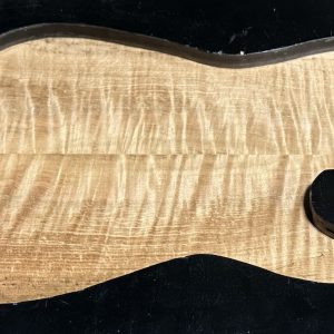 Drop Top-#16934-4A Grade-Big Leaf Flame Maple-Spalted-25"-24.75"x15.25"-14"x.283"