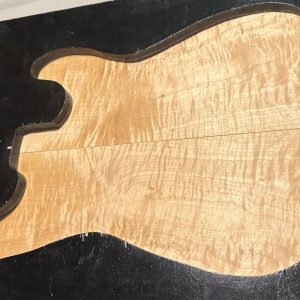 Drop Top-#16960-4A Grade-Big Leaf Flame Maple-Value-22.75"x22.75"x15.75"-16.25"x.259"