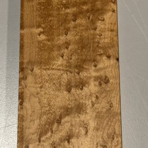 Fingerboard-#16318-B Grade-Roasted Birdseye Maple-21"x3"x.32"
