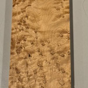 Fingerboard-#16393-B Grade-Roasted Birdseye Maple-21"x3"x.32"